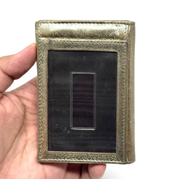 YSL Golden Bifold Wallet - Picture 4 of 13